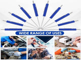 20 Pcs Pocket Screwdriver Double End Mini Set Dual-use Valve Core Removal Tool for Doorbell V1259-DP01-A-5755