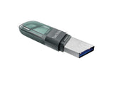SanDisk 128GB iXpand Flash Drive Flip V28-FUSSAN128GSDIX90N