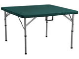 Mahjong Table, Fold-in-Half 4 Player Card Table with Wear-Resistant Green Tabletop, Portable V952-SDMJZBSWZDSTQ0FNSV0
