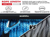X-BULL 12V Electric Winch 12000LBS synthetic rope 4wd Jeep with Tire Deflator V211-AUEB-XBEW006TG005