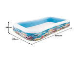 Intex Inflatable Swim Center Pool - Sealife 58485NP