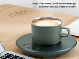 Green Coffee Mug Warmer 55degree for Desk or Home Use V1263-JX-4847