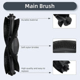 Sweeper HEPA Filter Vacuum Roller Brush Side Brush Mopping Pads Replacement for G8000 G8000Pro V1189-LWWAL-20260327-05061