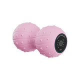 vibration massage ball, peanut massage ball, deep tissue massage, muscle relaxation, fascia release, V1106-DSZ-XXX-NNN-PNK-L