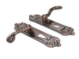 Entry Door Lever with Lock Keys Universal Quiet Aluminum Alloy European Style Door Handle for Home V1294-YM0901-3114250018111