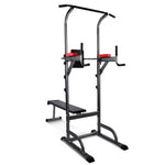 Everfit Weight Bench Chin Up Bar Bench Press Home Gym 380kg Capacity FIT-CHINUP-BENCH