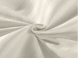 KENSINGTON 1200TC COTTON SHEET SET IN STRIPE-QUEEN - SAND ABM-202135