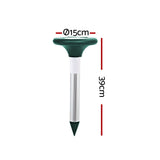 Gardeon 4X Solar LED Snake Repeller Pulse Plus Ultrasonic Pest Rodent Repellent SR-SNAKE-DX-4