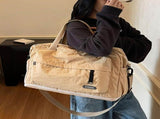 Fashion Sports Travel Bag Travel Bag Sports Bag Business Travel Bag Unisex Bag - Black - Size L V1347-127-31014-BLK-L