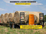 Load Height Measuring Stick, 15' Sturdy Fiberglass Truck Height Stick with Adjustable Pole, V952-GDSSCLGBD15FTKQS0V0