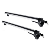 125CM Universal Adjustable Aluminum Alloy Car Roof Rack Cross Bars Carrier Lock V610-CYC-CROBAR-125