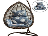 Hanging Chair Cushion Egg Chair Rattan Hanging Swing Washable Nonslip Soft Swing Chair Cushion V1294-YM0717-10142960