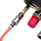 Air Compressor Pressure Check Gauge Air Valve Manifold Oil-Free Silent Air Compressor Adjustable V1370-AZ4-13506