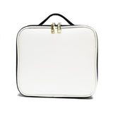 Cosmetic Storage Bag PU Leather Large Capacity Waterproof Adjustable Partition Makeup Case for V1294-YM0718-3117220213013