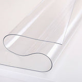 PVC Tablecloth Protector Table Cover Dining Table Cloth Plastic 2134x1070mm 1.5mm V63-838801