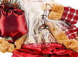 Santa Decoration Cute Image Santa Figurines Doll Toy Holiday Style Tabletop Santa Ornament for Party V1294-YM0901-3115240088511