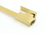 WELS Brushed Gold Gooseneck 360 Swivel Laundry Sink Kitchen Mixer Faucet Tap V1233-KSQ501G
