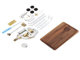 Stirling Engine Helicopter Model Kit Metal Air Energy External Combustion Educational Physics V1294-YM0901-3115240006211