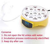7 Chicken Incubators for Hatching Eggs, Egg Incubator with Temperature Control for Hatching Chicken, V1192-AZ-W-10149
