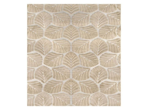 Marlow Floor Rug Soft Embossed Carpet Non Slip Plush Shaggy Rugs Leaf Pattern FR2041-200X290_NZ