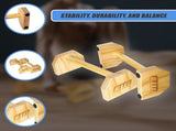 Wooden Parallette Bars Push Up & Dip Workouts V63-822501