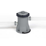 Bestway Swimming Pool 400x211x81cm Steel Frame Above Ground Pools w/ Filter Pump 5700L BW-POOL-SQ-4M-56425
