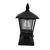 Solar Garden Light Garden Villa Pillar Light Fence Outdoor Waterproof Landscape Light Pillar Light V1294-YM0901-L6956