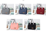 Premium 5-Piece Insulated Lunch Bag Set Thermal Bento Tote with Aluminum Foil Lining Portable V888-ELOSUNG46704