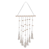 Hanging Photo Display Boho Macrame Wall Decor with Light Pictures Cards Frame Holder Art Hanger for V1294-YM0901-3115250091411