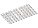 250PCS Horseshoe Portable Small High Hardness Animal Husbandry Low Carbon Steel Horseshoe V1294-YM0523-3111220105011