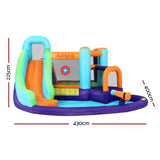 AirMyFun Inflatable Water Slide Kids Jumping Castle Trampoline Outdoor IOT-B-83003-MC