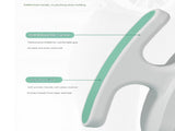 Grey and White Adjustable 3D Leg & Body Roller Massager - Deep Tissue Muscle Relief for Thighs, V888-ELOSUNG32215
