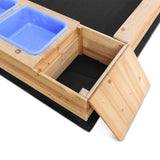 Lifespan Kids Mighty Sandpit with Wooden Cover V420-LKSP-MIGHTY-B