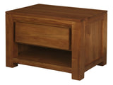 Amsterdam Solid Mahogany Timber 1 Drawer Bedside Table V199-BS001TALP