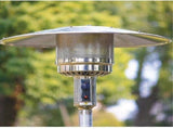 Patio Heater Reflector Plate, Outdoor Propane Heater Replacement Part - Top Dome, 3-Hole Mount, V1237-ZY-203-0393