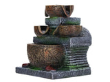 Indoor Fountain Three Layer Design USB Power Elegant Style Fashionable Decorative Home Ornaments for V1294-YM0715-3111210440411