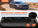 Retractable Cargo Cover for Honda, Upgraded Waterproof Trunk Cover Security Shield Shade for Honda V952-YCKSSSHCGYCKLJ727V0