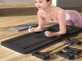 8-in-1 Multifunctional Fitness Board in Black for Core Strength and Abdominal Training - Purple V178-59239
