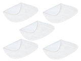 5PCS Fiber Mop Pads Steam Cleaning Pad Cloth Accessory Fits for Vileda Steam Mop Cleaner V1294-YM0714-3113210218311