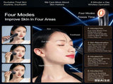 At-Home Facial Massager Beauty Device, 4-in-1 Microcurrent Face Lifting Tool with Red Light Therapy, V1107-110-41363