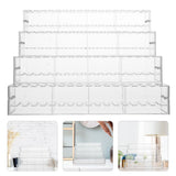 Multilayer Pen Storage Rack Transparent Pet for Office and Art Supplies V1192-AZ-W-29787