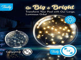 Solar-Powered Inflatable Floating Globe Lights 2-Pack with Remote, Waterproof LED Sphere Decor for V1341-ZY-9T2ZU3ET-2PCSWARMLIGHT