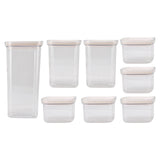 Cereal Storage Container Reusable Plastic Transparent Multipurpose Sealed Grain Can for Cereal V1294-YM0901-3118250039612