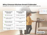 Kitchee 10" Digital Calendar Smart Family Planner - 25.5cm Touchscreen Black V238-SUPDZ-42194057920592