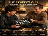 1970-2026 Handmade Mini Football Ornaments, 15 Classic Reproductions, Leather Hand-Stitched, with V1232-ZQMX001
