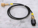 1.7m CGA320 Thread CO2 Soda External Hose Adapter Kit for Kitchen Soda Water Cylinder Bucket V1294-YM0901-3118200067211
