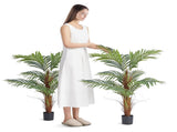 Artificial Palm Tree, 1219mm Tall Faux Plant, Secure PE Material & Anti-Tip Tilt Protection V952-RZRDZW4FT2BLDY2FIV0