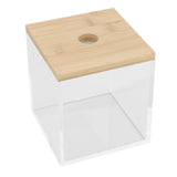 Clear Acrylic Coffee Capsule Holder Box with Lid Storage Box for Coffee Shop for Home V1294-YM0523-3113220038111