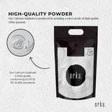 10Kg Calcium Sulphate Gypsum Powder - Food Grade Hydrous Sulfate V238-SUPDZ-40142254211152