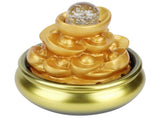 LED Water Fountain Innovative Resin Waterfall Ornament Art Crafts for Home Office Landscape V1294-YM0901-3111200232213
